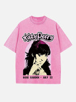 Katy Perry Print Round Neck T-shirt