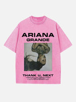 Ariana Grande Print Round Neck T-shirt