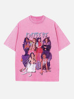 KATSEYE Print Round Neck T-shirt