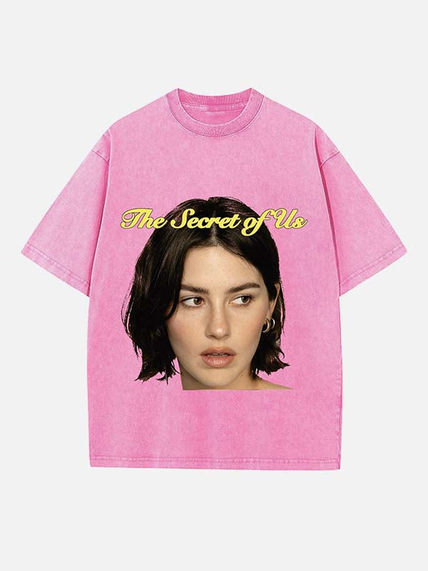 Gracie Abrams Print Round Neck T-shirt