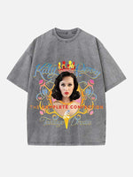 Katy Perry Print Round Neck T-shirt