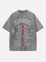 Eagles Print Round Neck T-shirt