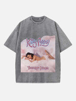 Katy Perry Print Round Neck T-shirt