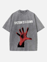 System of a Down Print Round Neck T-shirt