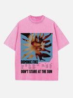 Dominic Fike Print Round Neck T-shirt