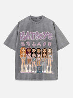 KATSEYE Print Round Neck T-shirt