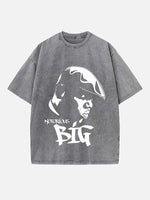 The Notorious B.I.G. Print Round Neck T-shirt