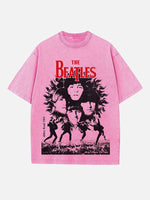 The Beatles Print Round Neck T-shirt