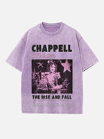 Chappell Roan Print Round Neck T-shirt