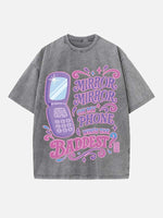 HUNTR/X Print Round Neck T-shirt