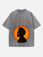 The Weeknd Print Round Neck T-shirt