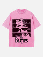 The Beatles Print Round Neck T-shirt