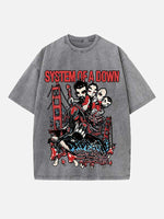 System of a Down Print Round Neck T-shirt