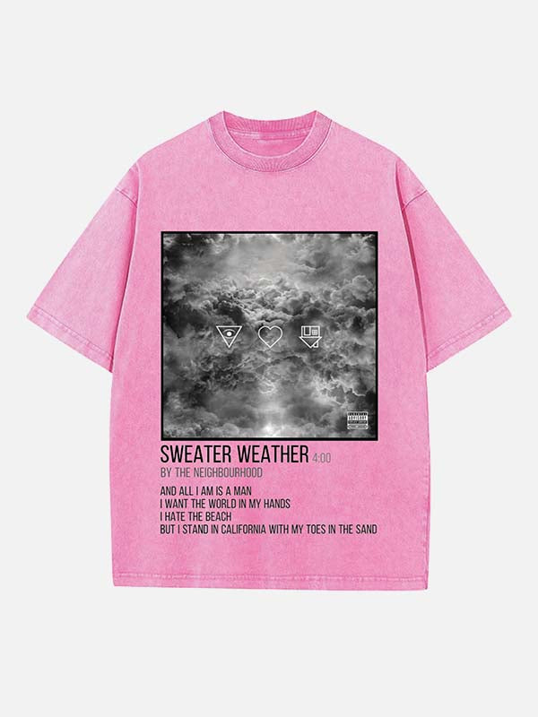 The Neighbourhood Print Round Neck T-shirt