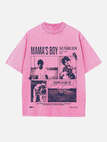 Dominic Fike Print Round Neck T-shirt