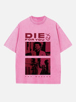 The Weeknd Print Round Neck T-shirt