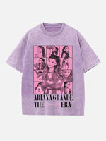 Ariana Grande Print Round Neck T-shirt