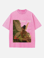 Rihanna Print Round Neck T-shirt