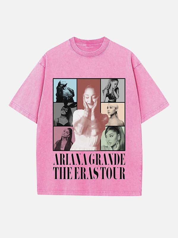 Ariana Grande Print Round Neck T-shirt