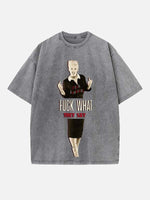 P!nk Print Round Neck T-shirt