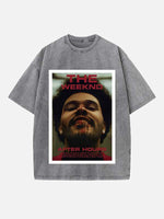 The Weeknd Print Round Neck T-shirt