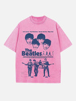 The Beatles Print Round Neck T-shirt