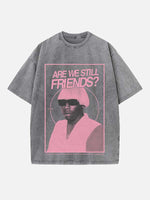 Tyler, The Creator Print Round Neck T-shirt