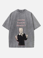 P!nk Print Round Neck T-shirt