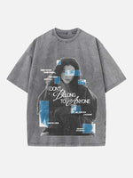 Lorde Print Round Neck T-shirt