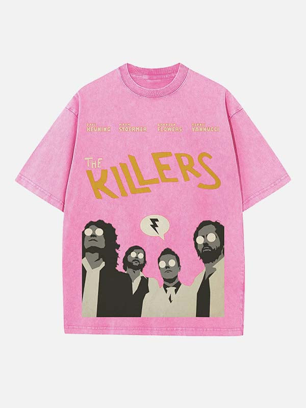 The Killers Print Round Neck T-shirt