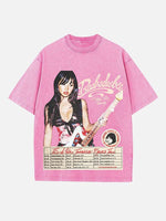 Beabadoobee Print Round Neck T-shirt