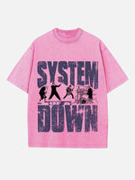 System of a Down Print Round Neck T-shirt