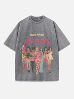 Nicki Minaj Print Round Neck T-shirt