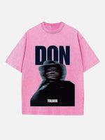 Don Toliver Print Round Neck T-shirt