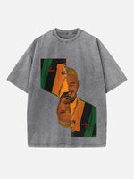 J Balvin Print Round Neck T-shirt