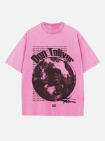 Don Toliver Print Round Neck T-shirt