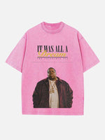 The Notorious B.I.G. Print Round Neck T-shirt