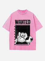 Beyoncé Print Round Neck T-shirt