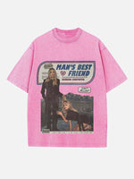 Sabrina Carpenter Print Round Neck T-shirt