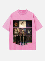 Coldplay Print Round Neck T-shirt