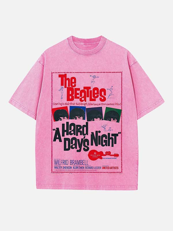 The Beatles Print Round Neck T-shirt