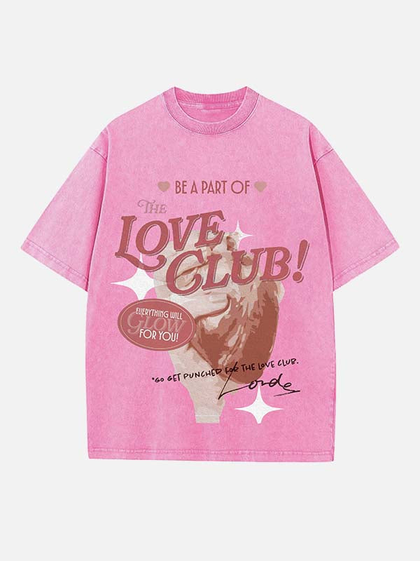 Lorde Print Round Neck T-shirt