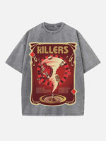 The Killers Print Round Neck T-shirt