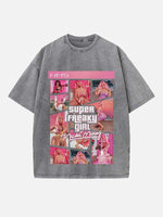 Nicki Minaj Print Round Neck T-shirt