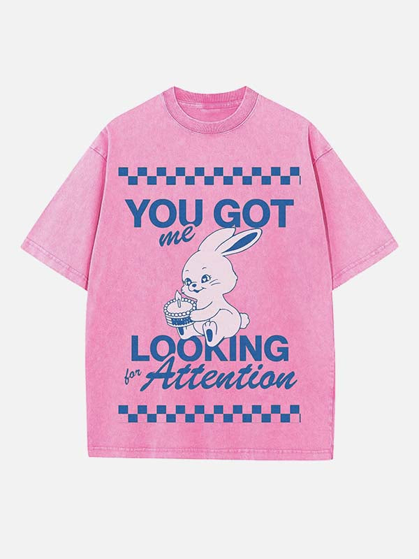 NewJeans Print Round Neck T-shirt