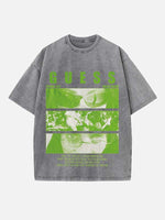 Charli xcx Print Round Neck T-shirt