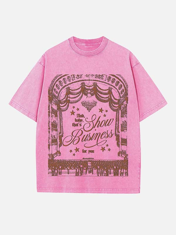 Taylor Swift Print Round Neck T-shirt