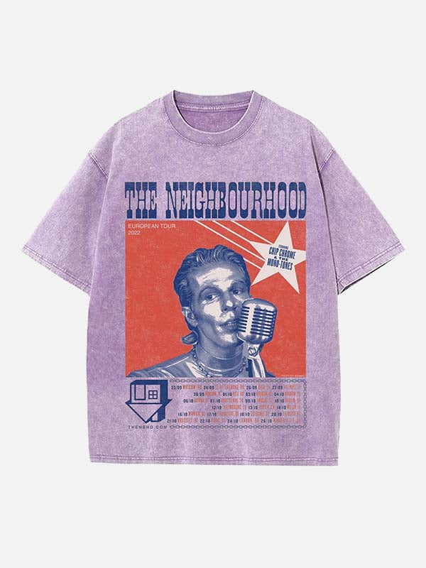 The Neighbourhood Print Round Neck T-shirt