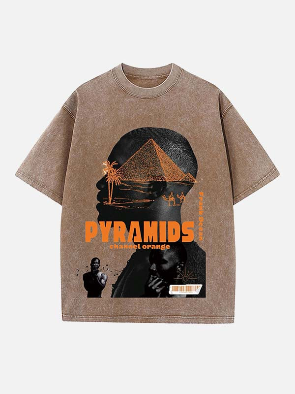Frank Ocean Print Round Neck T-shirt