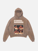 Ariana Grande Print Slant Pockets Hoodie